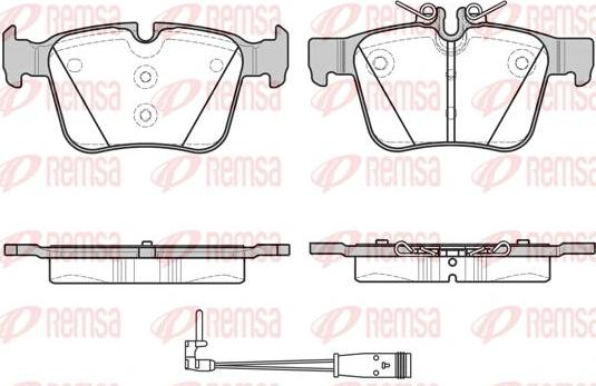 Kawe 1516 21 - Brake Pad Set, disc brake autospares.lv