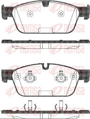 Kawe 1511 00 - Brake Pad Set, disc brake autospares.lv