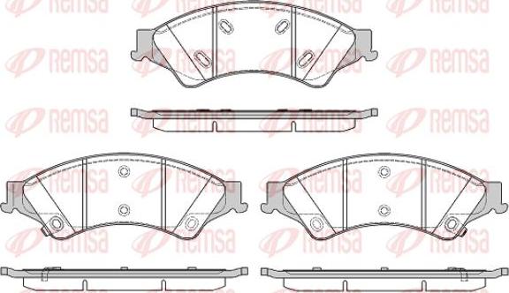 Kawe 1524 02 - Brake Pad Set, disc brake autospares.lv