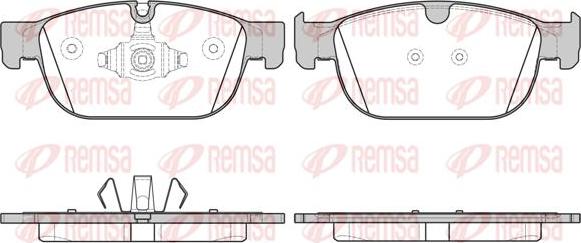 Kawe 1696 00 - Brake Pad Set, disc brake autospares.lv