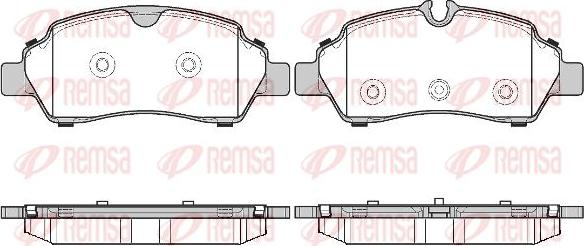 Kawe 1605 00 - Brake Pad Set, disc brake autospares.lv