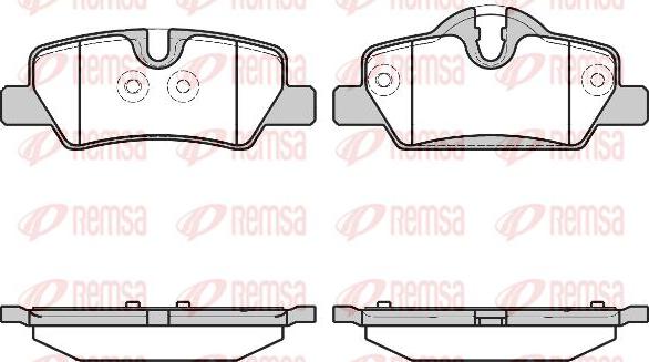 Kawe 1600 00 - Brake Pad Set, disc brake autospares.lv