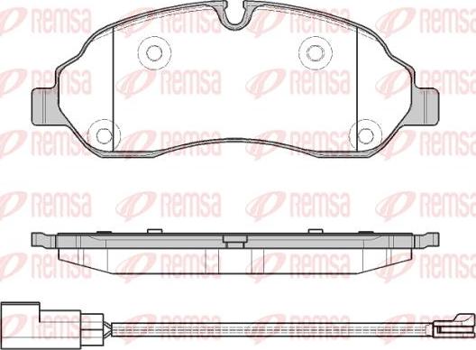 Kawe 1602 02 - Brake Pad Set, disc brake autospares.lv