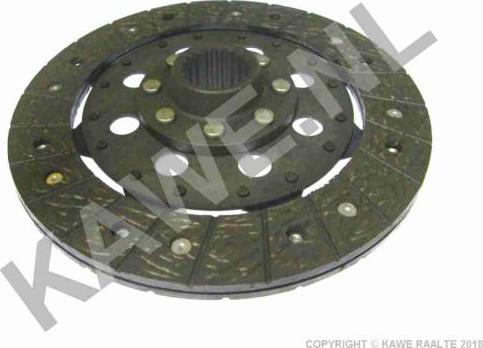 Kawe 1631 - Clutch Disc autospares.lv