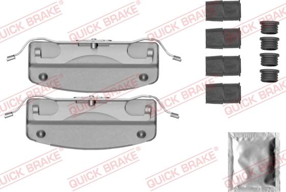 Kawe 109-0041 - Accessory Kit for disc brake Pads autospares.lv