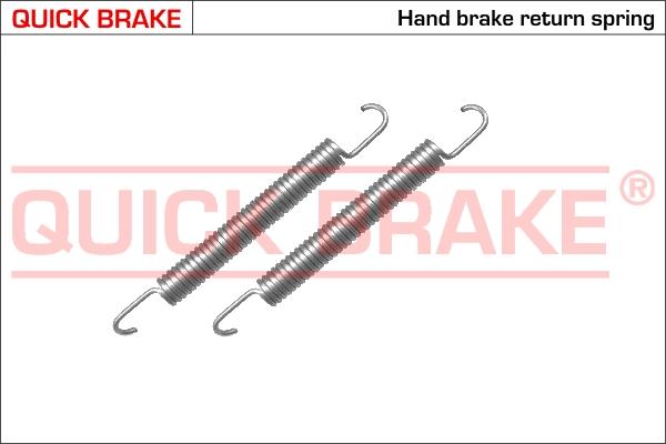 Kawe 105-0480 - Accessory Kit, parking brake shoes autospares.lv