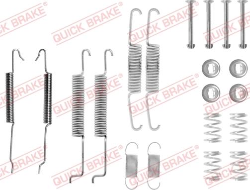 Kawe 105-0680 - Accessory Kit, brake shoes autospares.lv