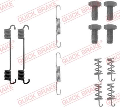 Kawe 105-0622 - Accessory Kit, parking brake shoes autospares.lv