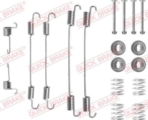 Kawe 105-0750 - Accessory Kit, brake shoes autospares.lv