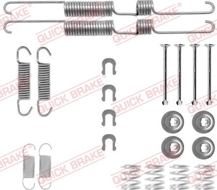 Kawe 105-0738 - Accessory Kit, brake shoes autospares.lv