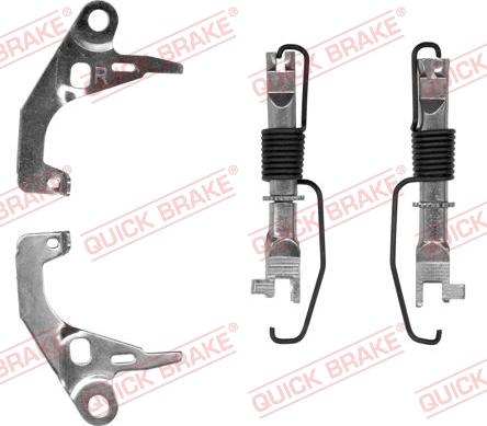 Kawe 108 53 001 - Adjuster Set, drum brake autospares.lv