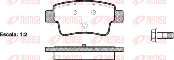 Kawe 1198 00 - Brake Pad Set, disc brake autospares.lv