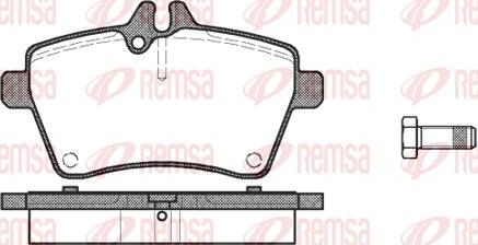 Kawe 1144 00 - Brake Pad Set, disc brake autospares.lv