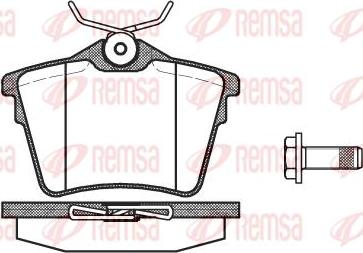 Kawe 1103 00 - Brake Pad Set, disc brake autospares.lv