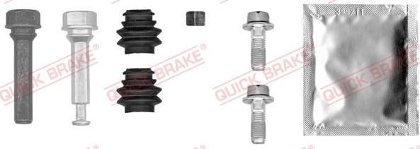 Kawe 113-0014X - Guide Sleeve Kit, brake caliper autospares.lv