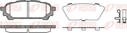 Kawe 1176 01 - Brake Pad Set, disc brake autospares.lv