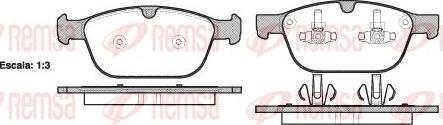 Kawe 1397 00 - Brake Pad Set, disc brake autospares.lv