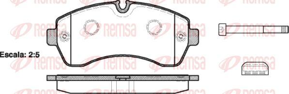 Kawe 1243 00 - Brake Pad Set, disc brake autospares.lv