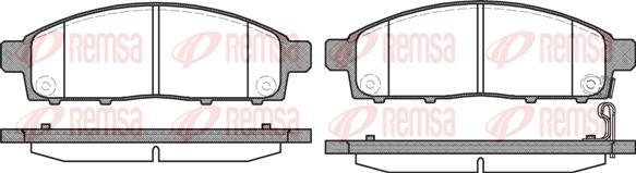 Kawe 1242 00 - Brake Pad Set, disc brake autospares.lv