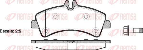 Kawe 1247 00 - Brake Pad Set, disc brake autospares.lv