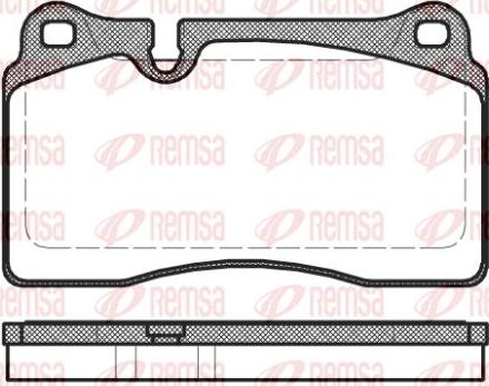 Kawe 1200 30 - Brake Pad Set, disc brake autospares.lv