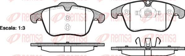 Kawe 1219 00 - Brake Pad Set, disc brake autospares.lv