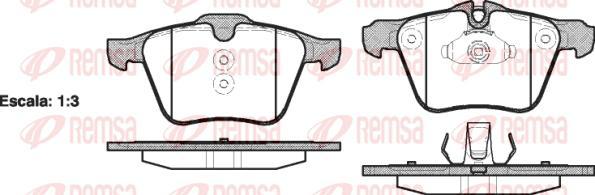 Kawe 1217 00 - Brake Pad Set, disc brake autospares.lv