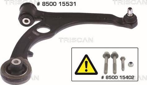 Kawe 8500 15531 - Track Control Arm autospares.lv