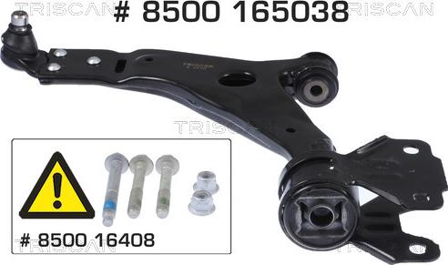 Kawe 8500 165038 - Track Control Arm autospares.lv