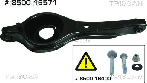 Kawe 8500 16571 - Track Control Arm autospares.lv