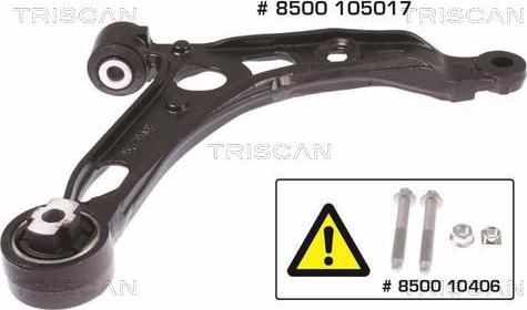 Kawe 8500 105017 - Track Control Arm autospares.lv