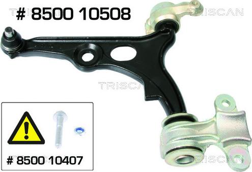 Kawe 8500 10508 - Track Control Arm autospares.lv