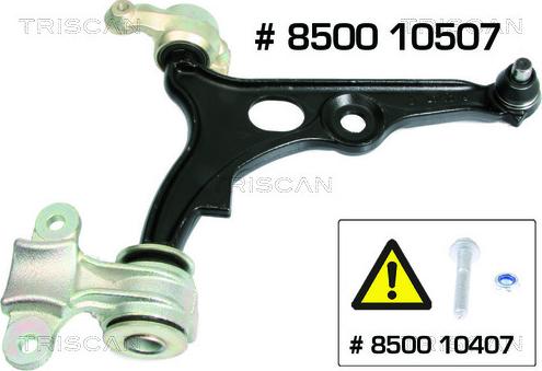 Kawe 8500 10507 - Track Control Arm autospares.lv