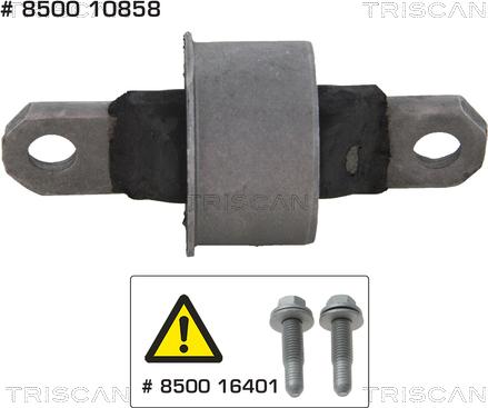 Kawe 8500 10858 - Bush of Control / Trailing Arm autospares.lv