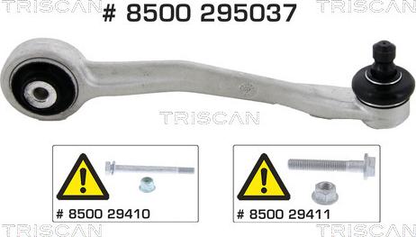 Kawe 8500 295037 - Track Control Arm autospares.lv