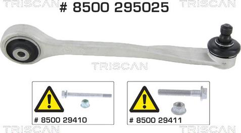 Kawe 8500 295025 - Track Control Arm autospares.lv