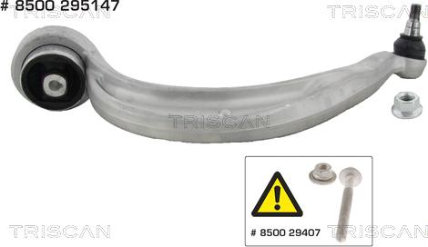 Kawe 8500 295147 - Track Control Arm autospares.lv