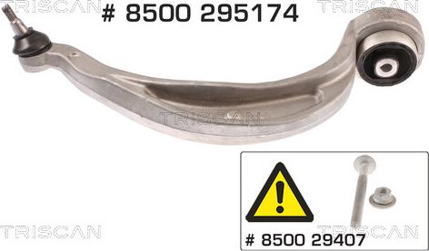 Kawe 8500 295174 - Track Control Arm autospares.lv