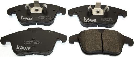 Kawe 810093 - Brake Pad Set, disc brake autospares.lv