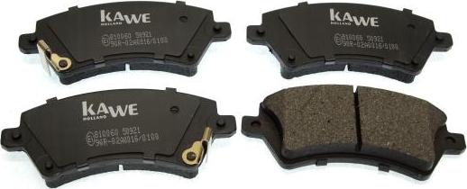 Kawe 810060 - Brake Pad Set, disc brake autospares.lv