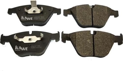 Kawe 810067 - Brake Pad Set, disc brake autospares.lv