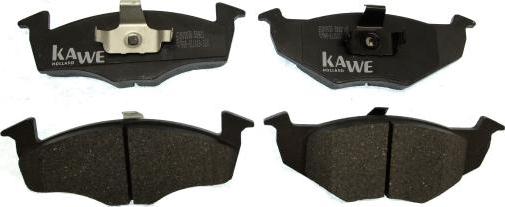 Kawe 810030 - Brake Pad Set, disc brake autospares.lv