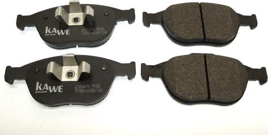 Kawe 810078 - Brake Pad Set, disc brake autospares.lv