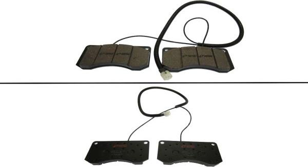 Kawe 88107 - Brake Pad Set, disc brake autospares.lv