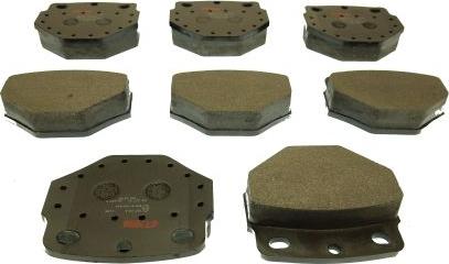 Kawe 88111 - Brake Pad Set, disc brake autospares.lv