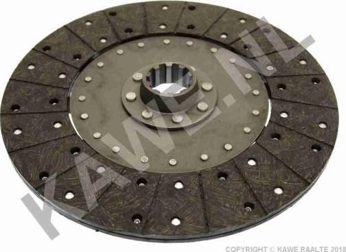 Kawe 3137S - Clutch Disc autospares.lv