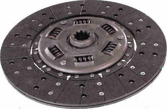 Kawe 2345 - Clutch Disc autospares.lv