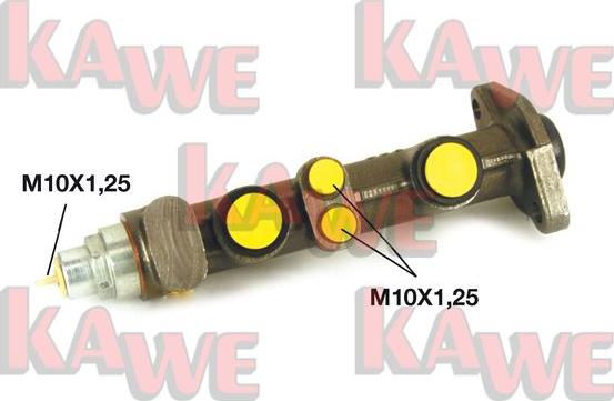 Kawe B6708 - Brake Master Cylinder autospares.lv