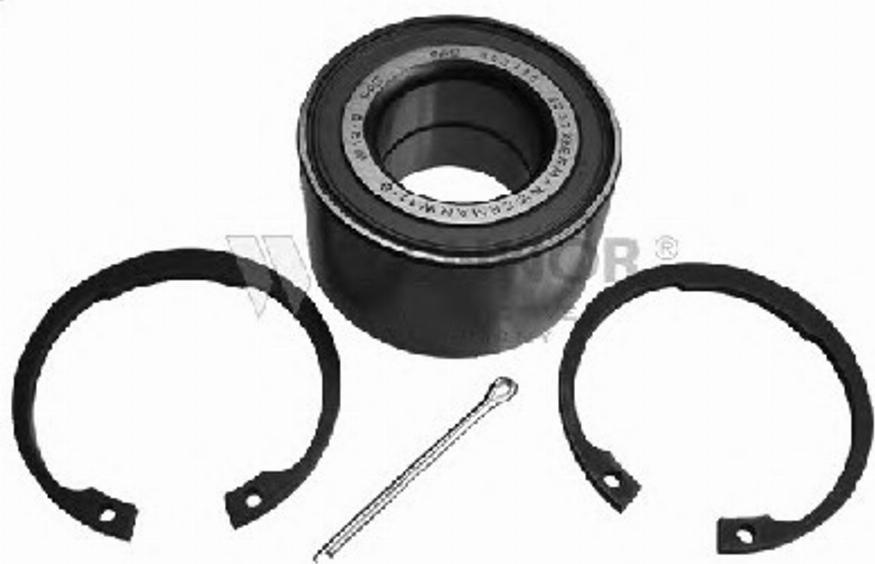 Kawe FR290984 - Wheel hub, bearing Kit autospares.lv