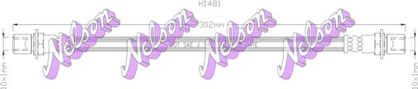 Kawe H1481 - Brake Hose autospares.lv